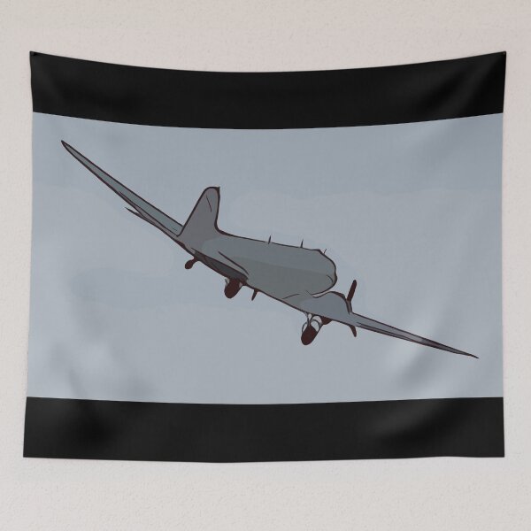 Item preview, DC-3 aircraft in the sky [comics edition 5] designed and sold by Escarpatte.