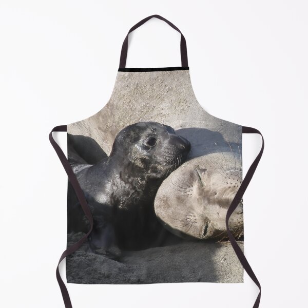 Item preview, Mama and Baby Elephant Seal Pup designed and sold by CarolM.