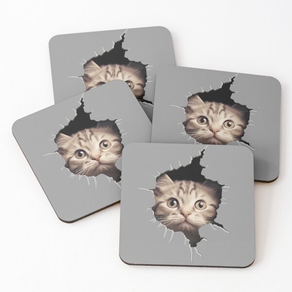 Item preview, Cat Breaking Through! designed and sold by Sir Meow Meow.
