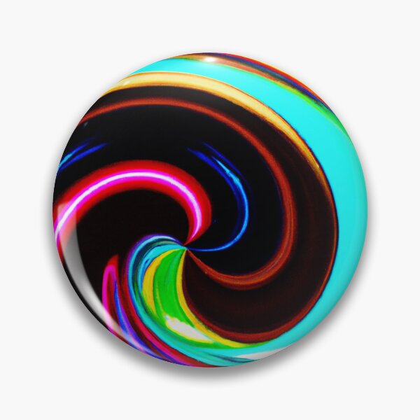 Item preview, Vibrant Spiral Fantasy Pattern designed and sold by Health And Fitness Posts e-Store.