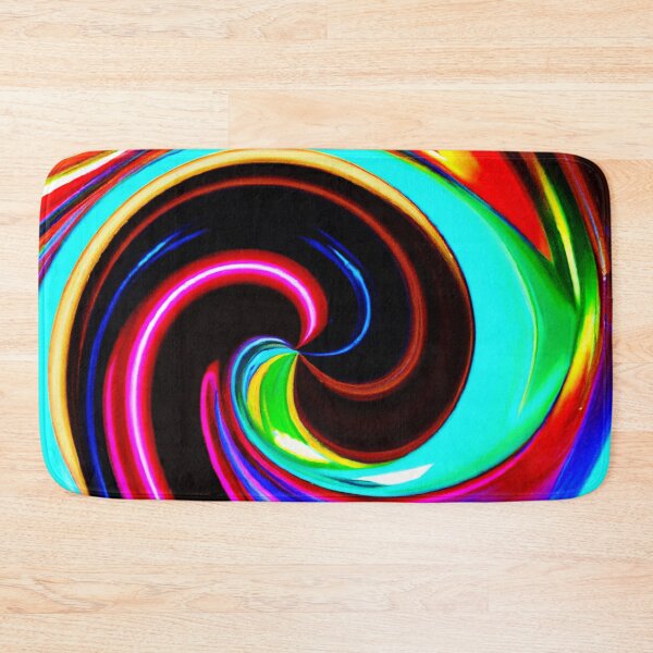 Item preview, Vibrant Spiral Fantasy Pattern designed and sold by Health And Fitness Posts e-Store.