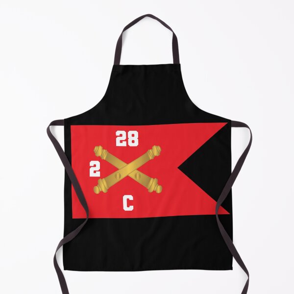 Item preview, Army - C Brty, 2nd Battalion 28th Field Artillery Regiment - Red Wing Guidon X 300 designed and sold by Military Insignia Products.