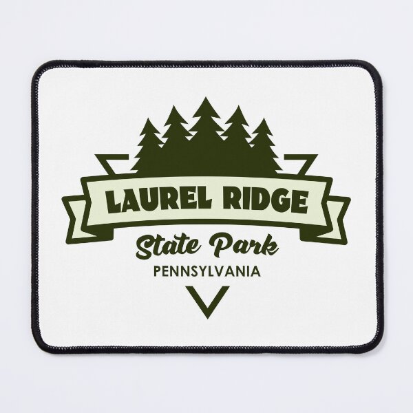 Item preview, Laurel Ridge State Park Pennsylvania Trees And Ribbon designed and sold by bivenart.