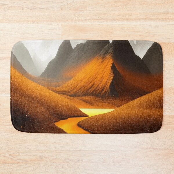 Item preview, Landscape in orange rust  designed and sold by Roxburylane.