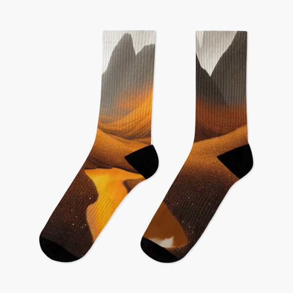 Item preview, Landscape in orange rust  designed and sold by Roxburylane.