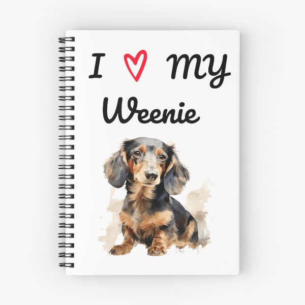 Item preview, I love my wiener dog - Weiner dog designed and sold by TEEJAMBOREE.