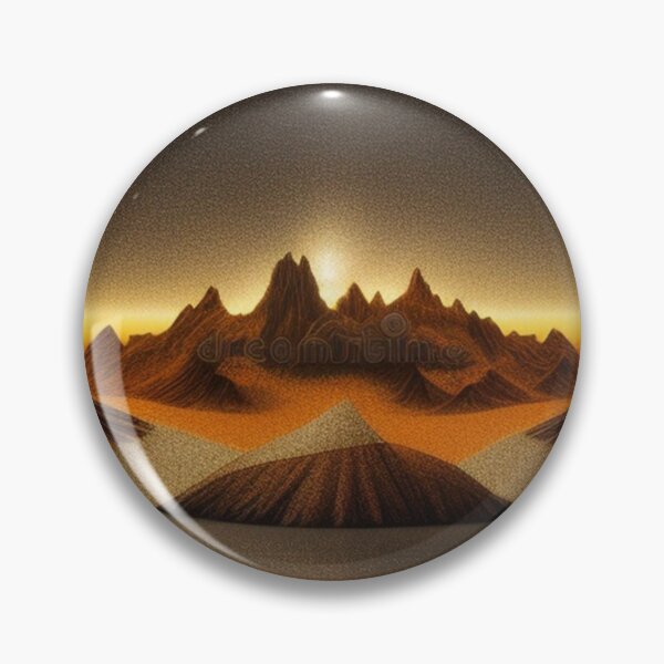Item preview, Landscape in orange rust  designed and sold by Roxburylane.
