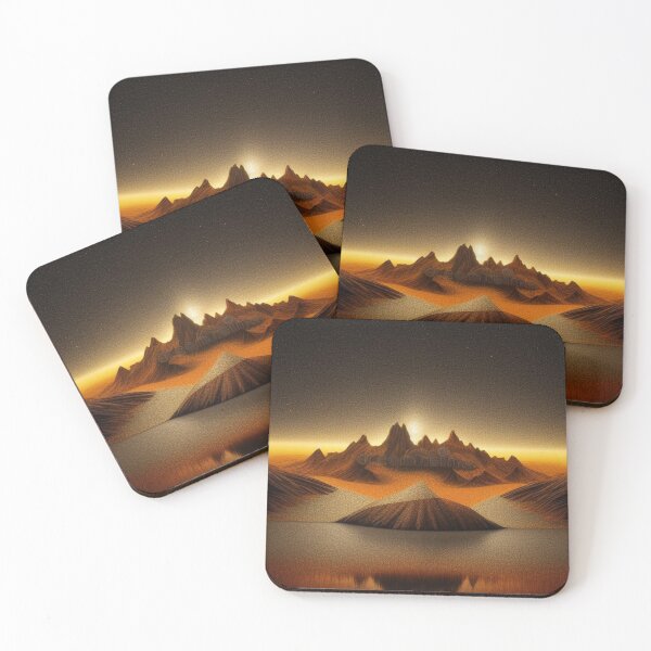 Item preview, Landscape in orange rust  designed and sold by Roxburylane.