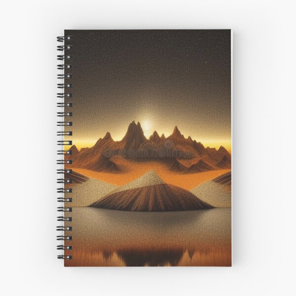 Item preview, Landscape in orange rust  designed and sold by Roxburylane.