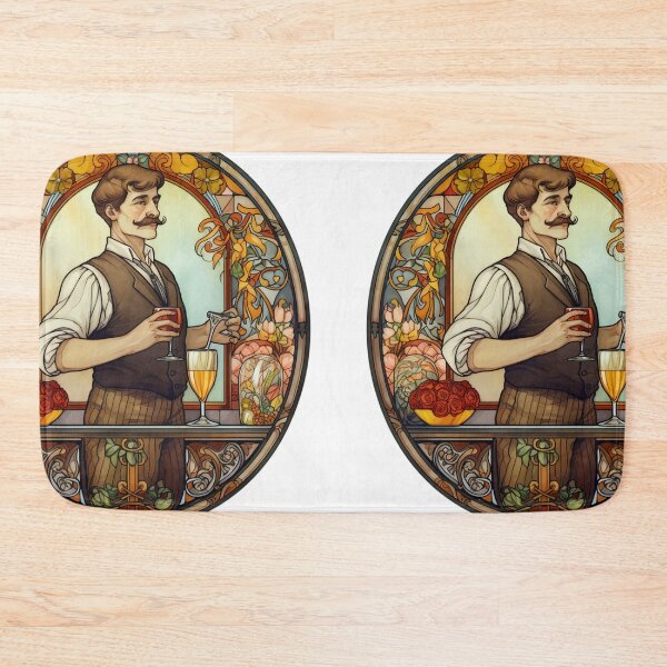 Item preview, Bartender drawing  designed and sold by ComicsFactory.