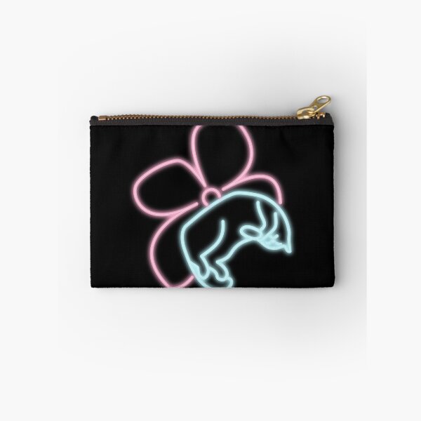 Item preview, Neon Cat with Flower - Forbidden Bellybutton designed and sold by RebeccaRichards.