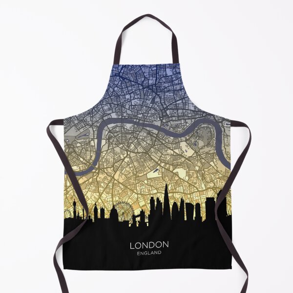 Item preview, London Skyline Map designed and sold by ArtPrints.