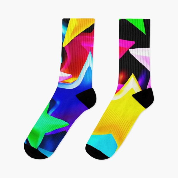 Item preview, 3D Starry Rainbow Pattern designed and sold by Health And Fitness Posts e-Store.