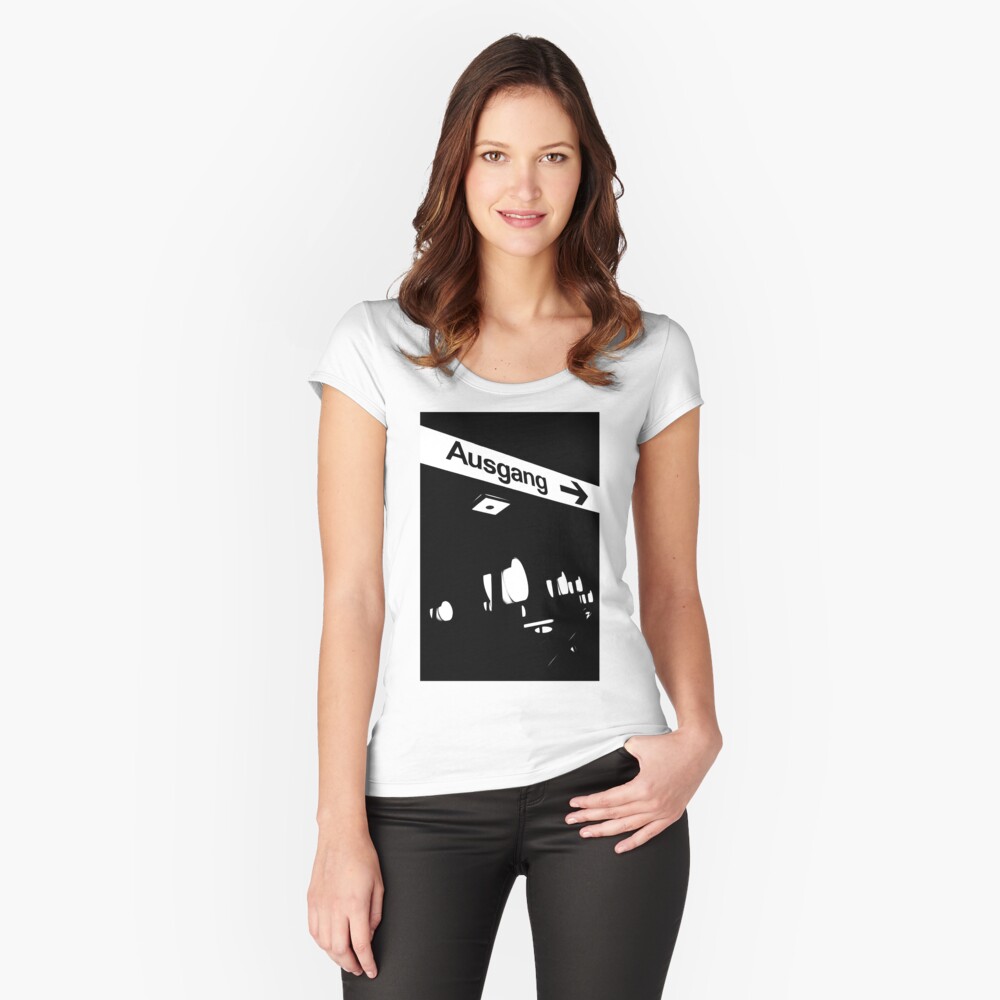 Item preview, Fitted Scoop T-Shirt designed and sold by StudioDestruct.
