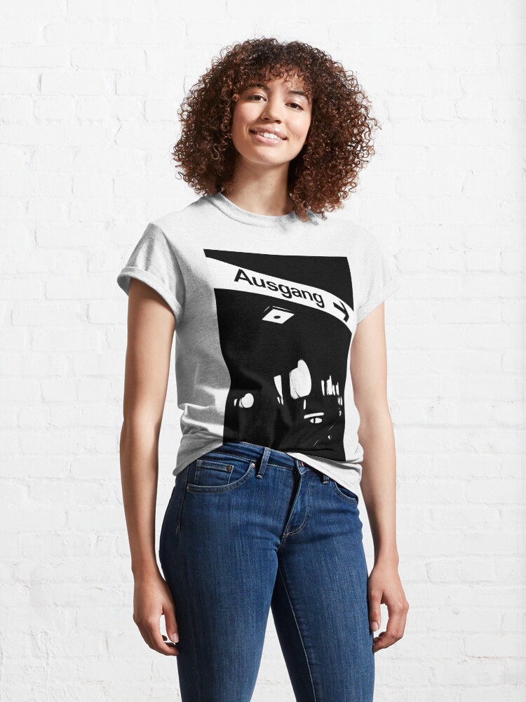 Thumbnail 4 of 7, Classic T-Shirt, Berlin | Ausgang designed and sold by StudioDestruct.
