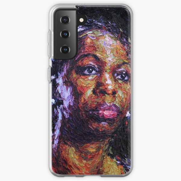 Black is the colour of my true love's hair - Nina Simone Samsung Galaxy Soft Case