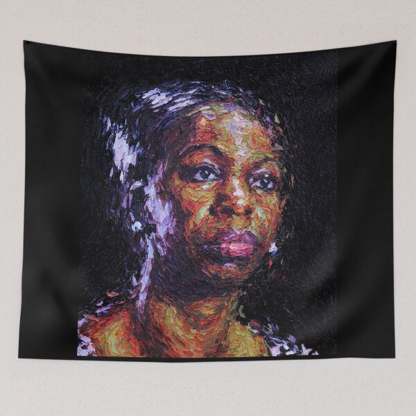 Item preview, Black is the colour of my true love's hair - Nina Simone designed and sold by KHAIRZUL.
