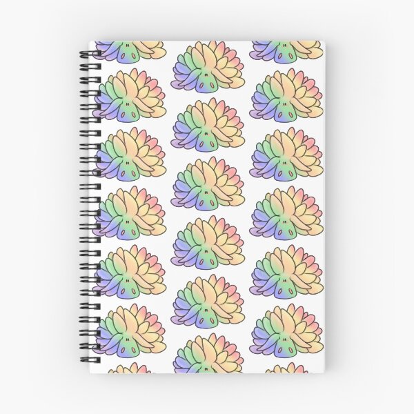 Item preview, Pastel Rainbow Gradient Leaf Sheep Sea Slug designed and sold by artpawsii.