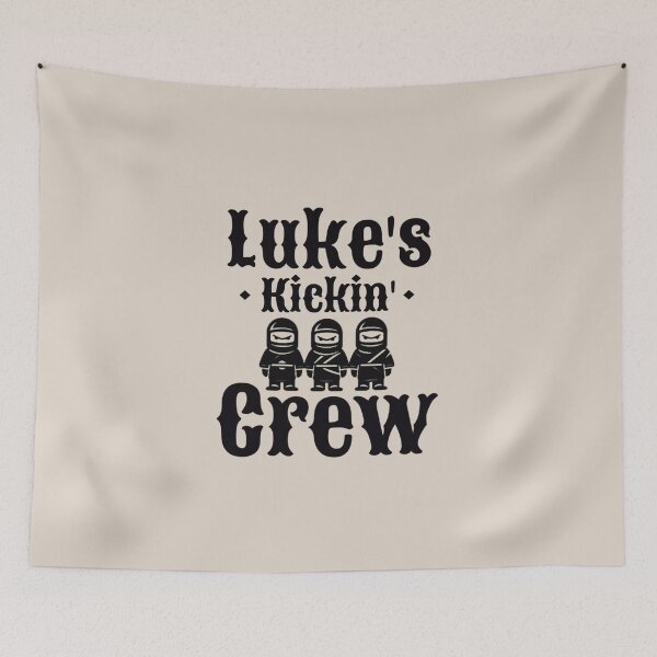 Item preview, Luke’s kickin’ crew. Ninjas. Sport designed and sold by Tsifra.