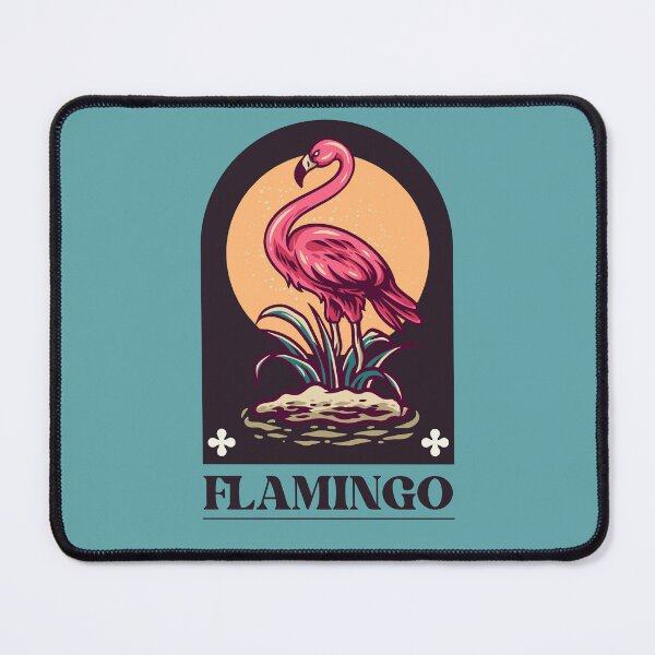 Item preview, summer flamingo retro illustration designed and sold by Filippom6.
