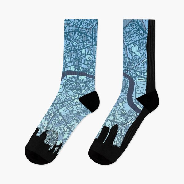 Item preview, London Skyline Map designed and sold by ArtPrints.