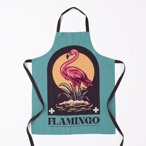 Item preview, summer flamingo retro illustration designed and sold by Filippom6.