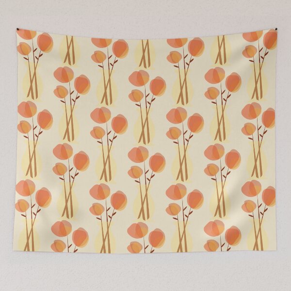 Item preview, Orange Floral designed and sold by PS-DesignCo.