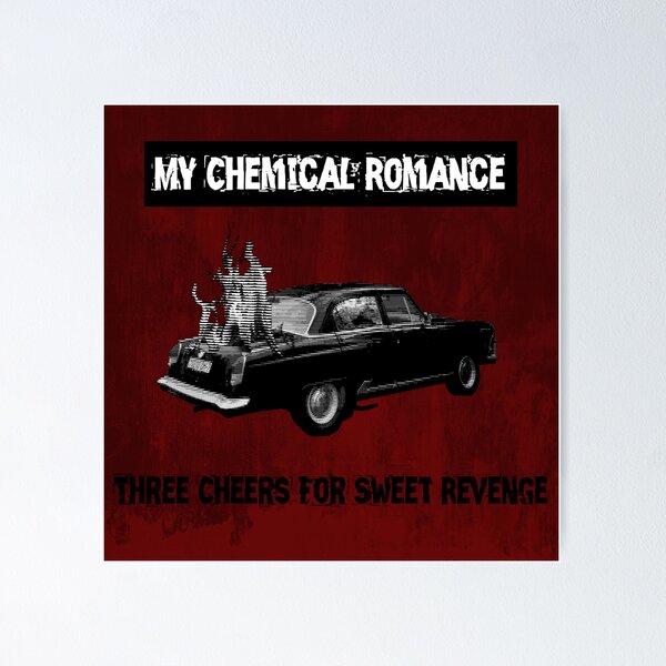 MY CHEMICAL ROMANCE THREE CHEERS FOR SWEET REVENGE LP COVER POSTER NEW  24x36