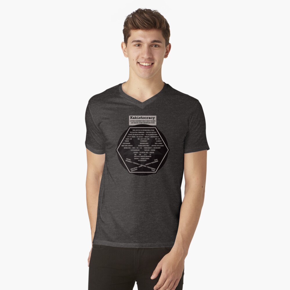 Item preview, V-Neck T-Shirt designed and sold by thedrumstick.