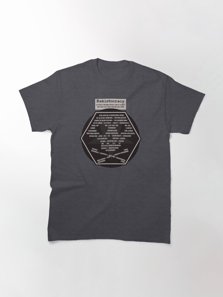 Thumbnail 3 of 7, Classic T-Shirt, Kakistocracy - Ruled by the Worst People designed and sold by thedrumstick.