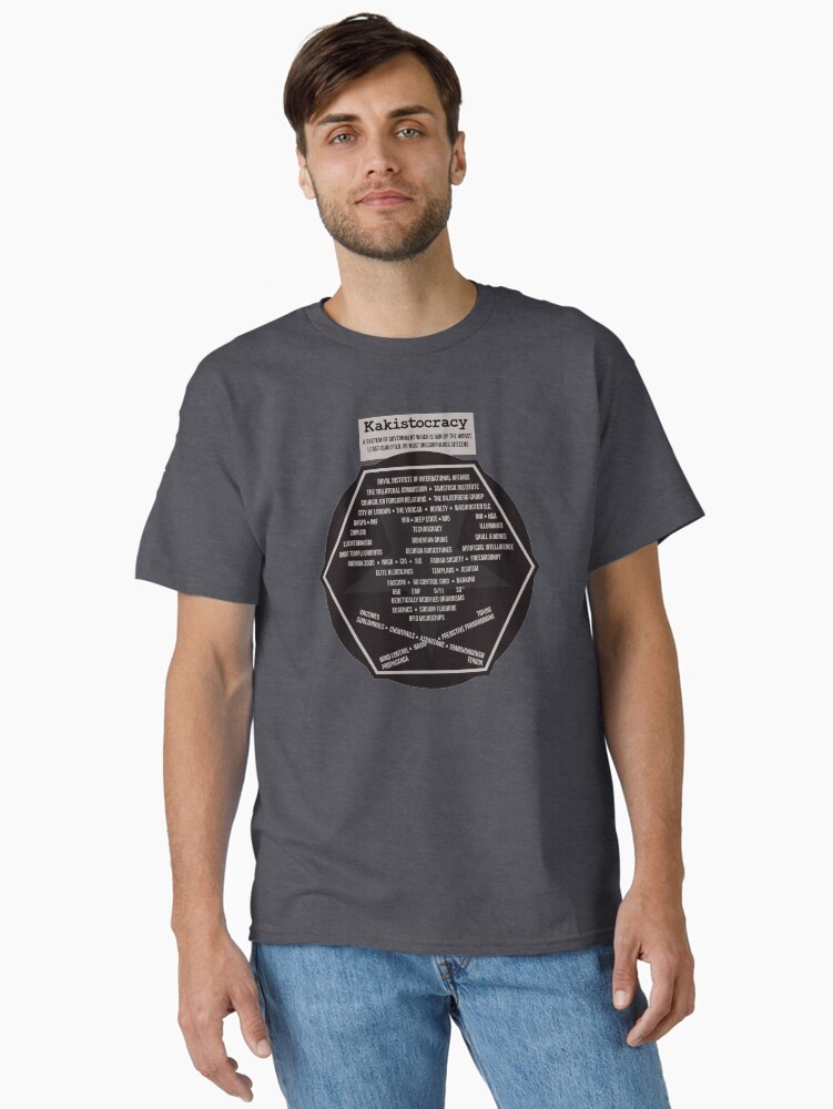 Thumbnail 2 of 7, Classic T-Shirt, Kakistocracy - Ruled by the Worst People designed and sold by thedrumstick.