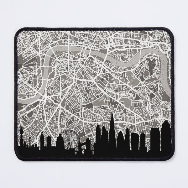 Item preview, London Skyline Map designed and sold by ArtPrints.