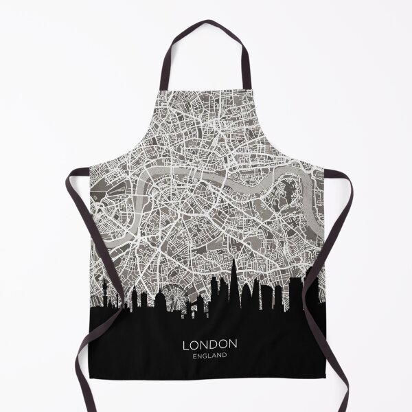 Item preview, London Skyline Map designed and sold by ArtPrints.