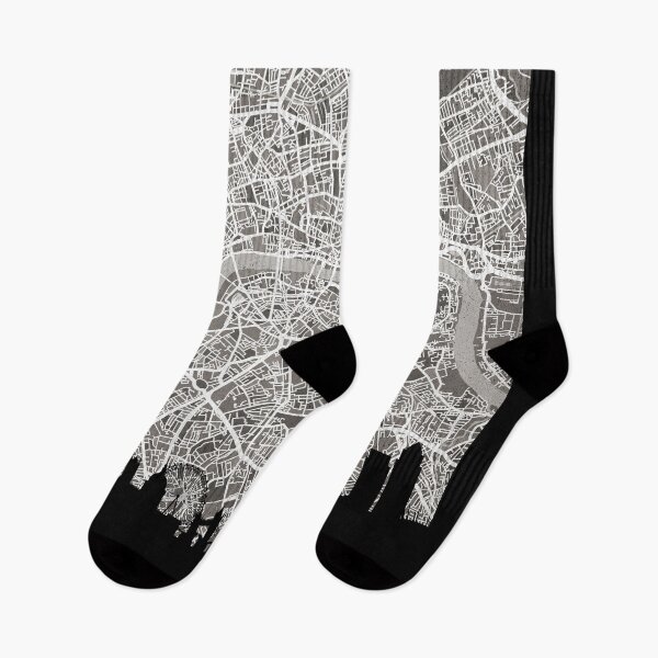 Item preview, London Skyline Map designed and sold by ArtPrints.