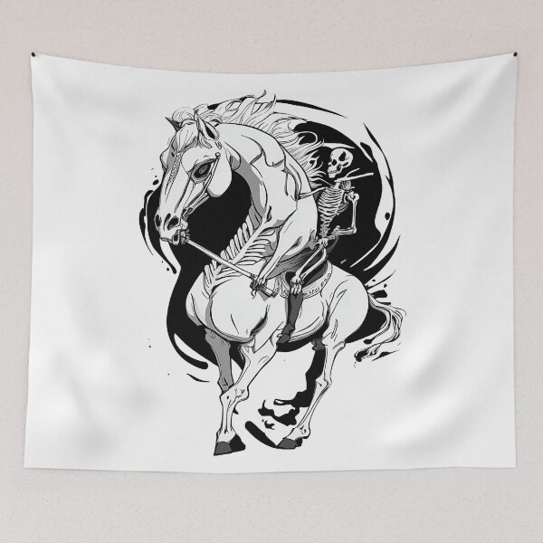 Item preview, Skeleton Horse Rider designed and sold by YrtemmyS.
