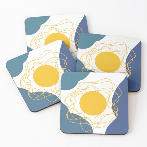 Item preview, Yellow on Blue Design  designed and sold by desiins-by-krii.