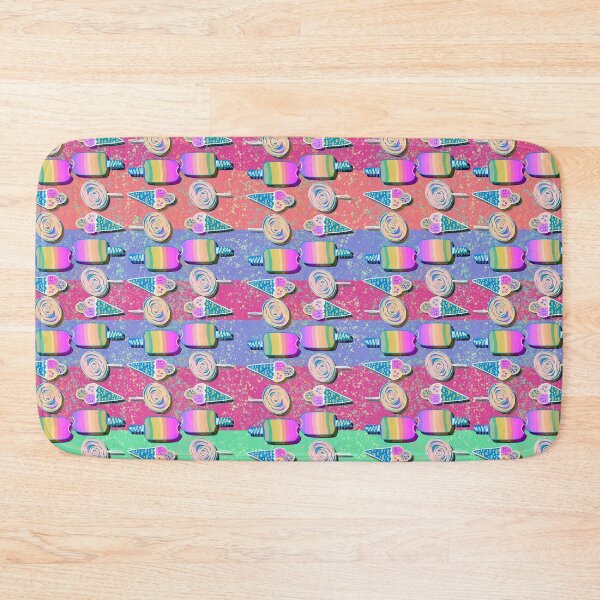 Item preview, Rainbow kids ice cream world motif  designed and sold by DreamKaracters.