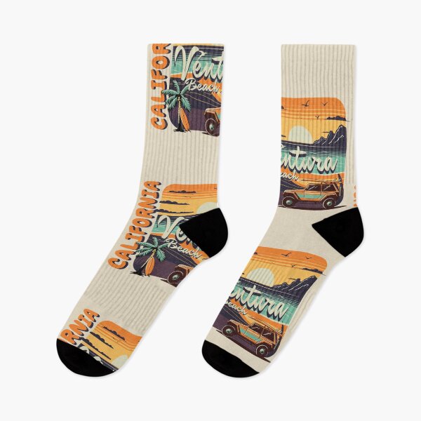 Item preview, Ventura Beach | Ventura California | Vintage Style designed and sold by Tee-Craftify.
