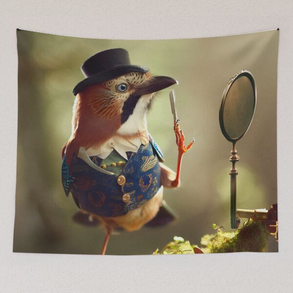 Item preview, 'Mr Jayson's moustache was his pride and joy...' designed and sold by ArtSea-Bubble.