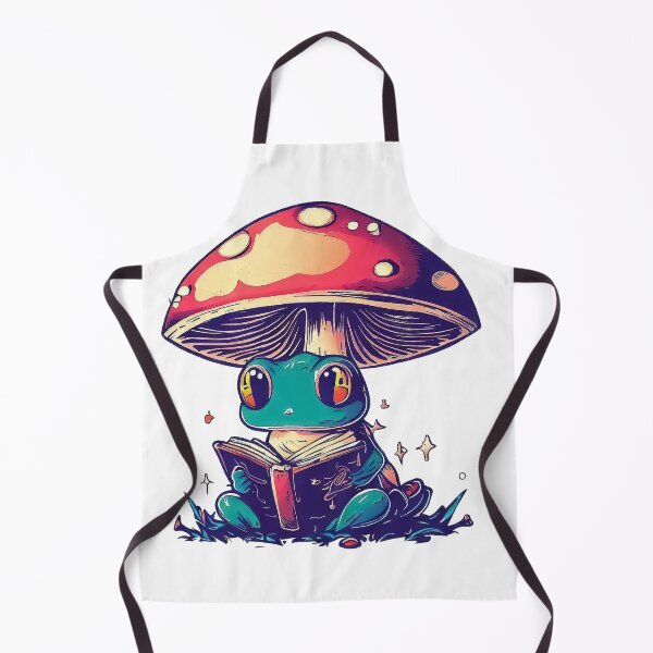 Item preview, Funny reading frog designed and sold by TomFrontierArt.