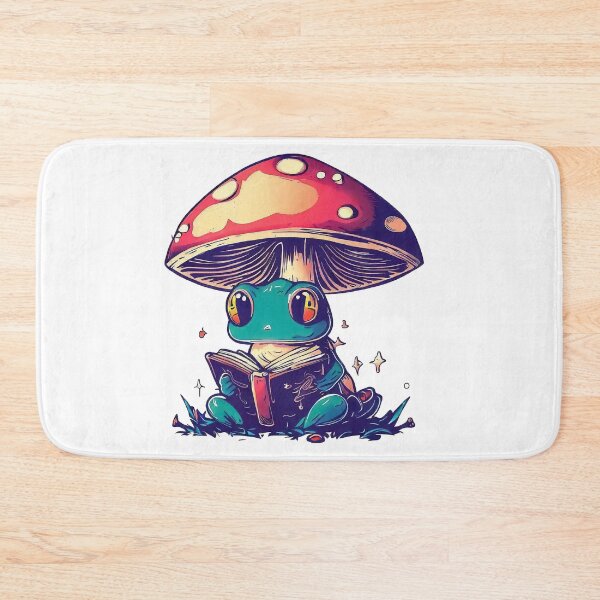 Item preview, Funny reading frog designed and sold by TomFrontierArt.