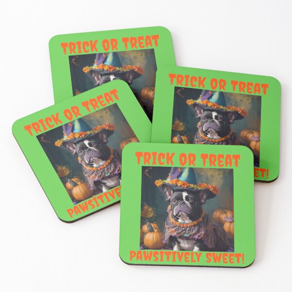 Item preview, "Boo-lldog: Frenchie Haunts of Halloween" #FrenchieBoo, #TrickOrTreatFrenchie designed and sold by Thehobbiehouse.