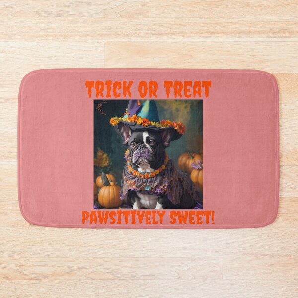 Item preview, "Boo-lldog: Frenchie Haunts of Halloween" #FrenchieBoo, #TrickOrTreatFrenchie designed and sold by Thehobbiehouse.