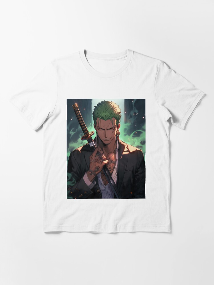 Anime One Piece Roronoa Zoro Custom T-Shirt - The Waypro