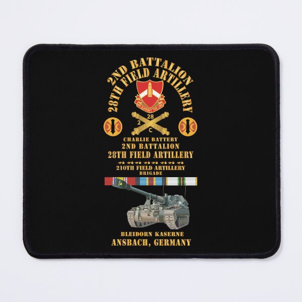 Item preview, Army - 2nd Bn 28th Artillery - 210th FA Bde - Ansbach Germany  w M109 w OVERSEAS COLD SVC X 300 designed and sold by Military Insignia Products.