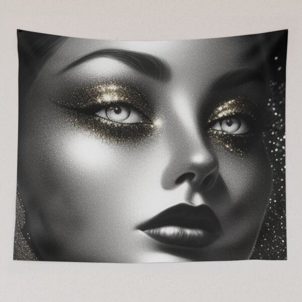 Item preview, Face metallic rust  designed and sold by Roxburylane.
