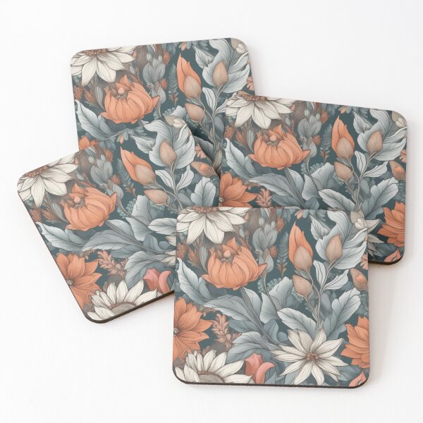 Item preview, Harmonious floral and botanical pattern designed and sold by RidaSalArt.