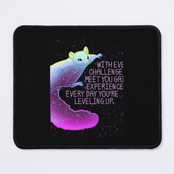 Item preview, Every Day You're Leveling Up Flying Space Squirrel 	 	 designed and sold by whrkdygez74.