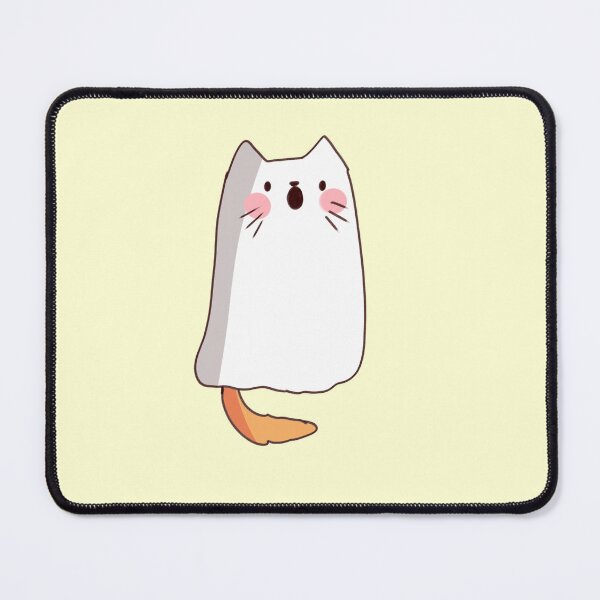 Item preview, ghost cat illustration  designed and sold by Mayarart.