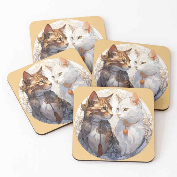 Item preview, Four Seasons in Felines designed and sold by Bonkers Orangutan.